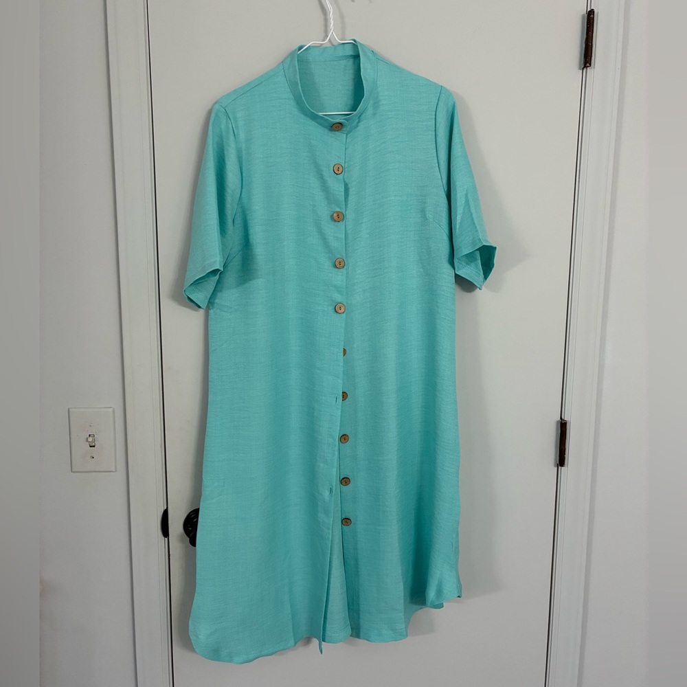 Cadet Blue Summer Dress
